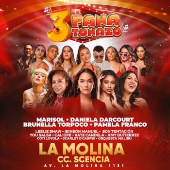 3er Panatonazo con Daniela Darcourt, Pamela Franco, Brunella Torpoco, Marisol y muchos más en La Molina