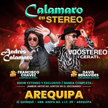 Calamaro en Stereo en Arequipa
